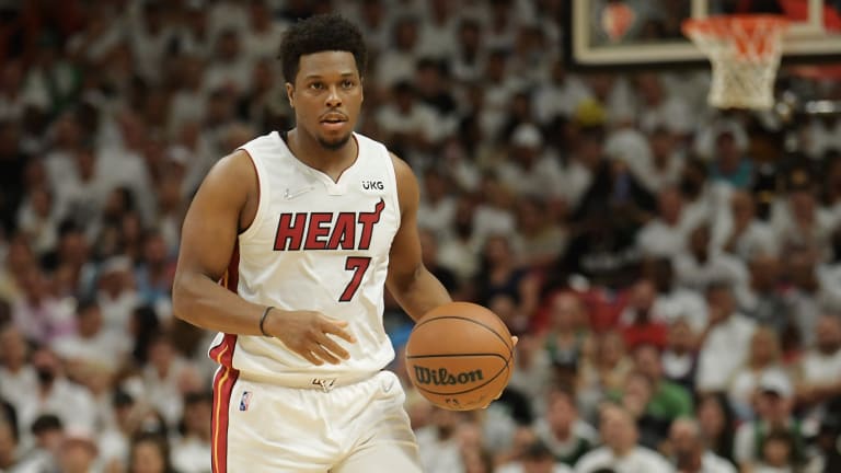 Kyle Lowry Wears Gilbert Arenas' Adidas Shoes